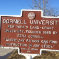 Since 1991, Cornell University has expanded their "Any person...any study" motto to include those who are incarcerated
